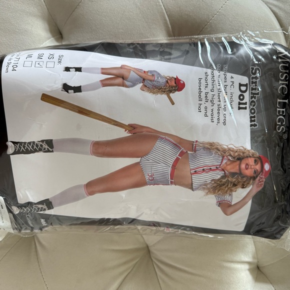 Strikeout Doll Costume - Picture 4 of 4